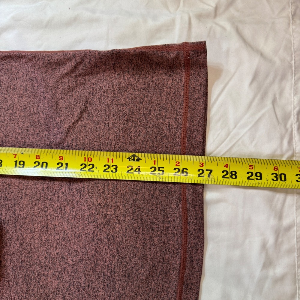 Rhône‎ Heathered Maroon Short Sleeve Performance T-Shirt Men's Size M - Picture 4 of 6